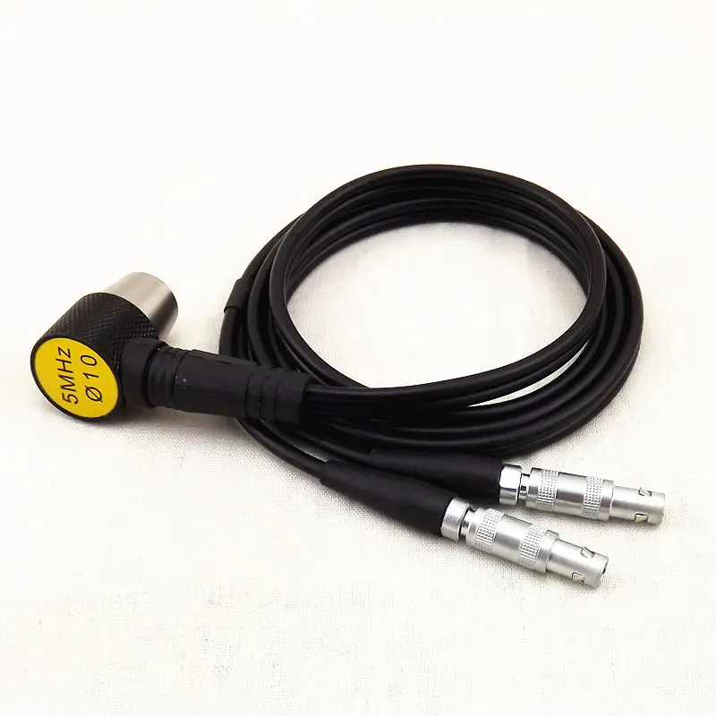 

Ultrasonic Thickness Gauge Probe 5mhzhuan 10 PT-12 PT-08 PT-06 ZT-12 High Temperature Probe GT12