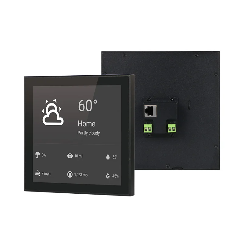 2025 New 7.6 Inch IPS LCD Capacitance Touch RK3566 Quad Core 2gb Ram 32gb Rom Wifi Android Home Automation Control Panel