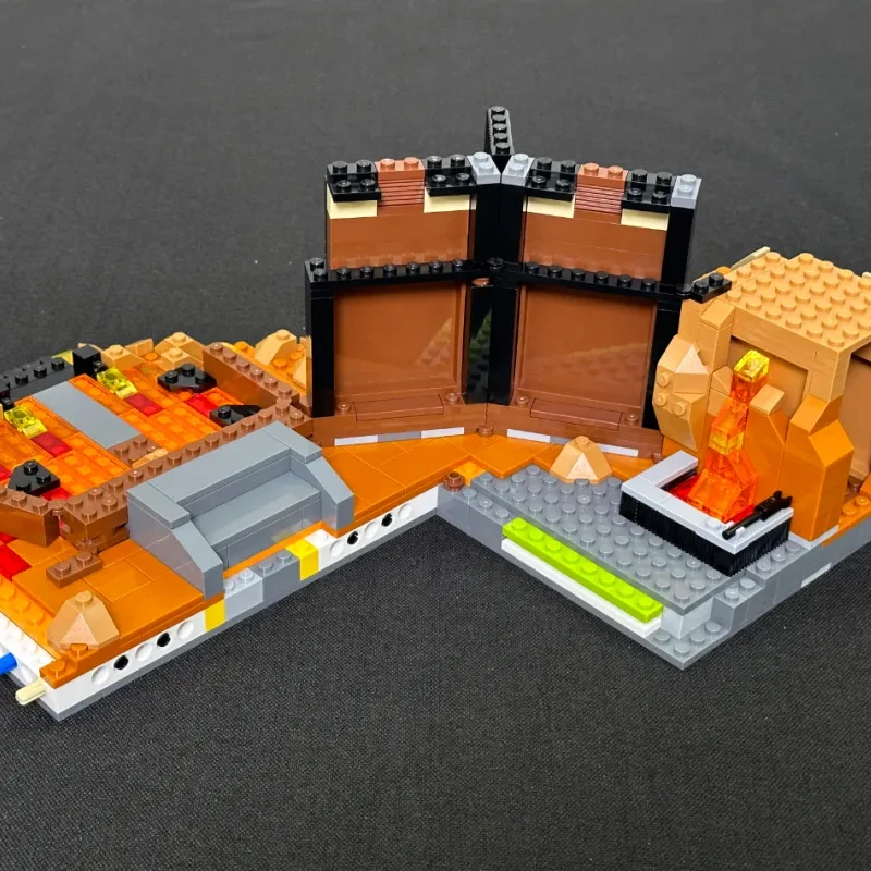 Bloques de Construcción de Torre Oscura Negra, Más de 5400 Piezas, Anillos Mágicos, Juguetes de Ladrillos, Adornos para el Hogar, Modelo para Adultos y Niños, Regalos para Fiestas