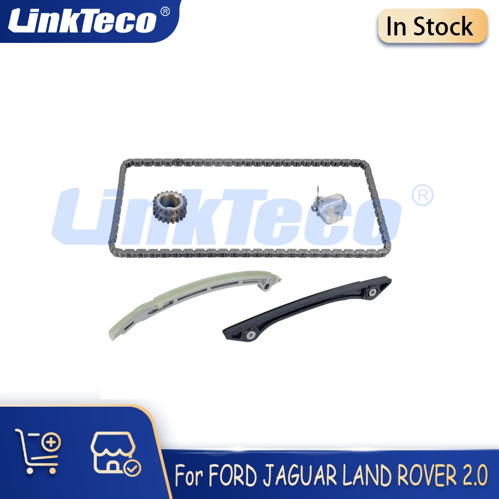 Kit de Cadena de Distribución para Motor 2.0 L T L4 204PT Compatible con FORD, JAGUAR, LAND ROVER, FOCUS, GALAXY, KUGA, MONDEO 2010-2020 WG1967597