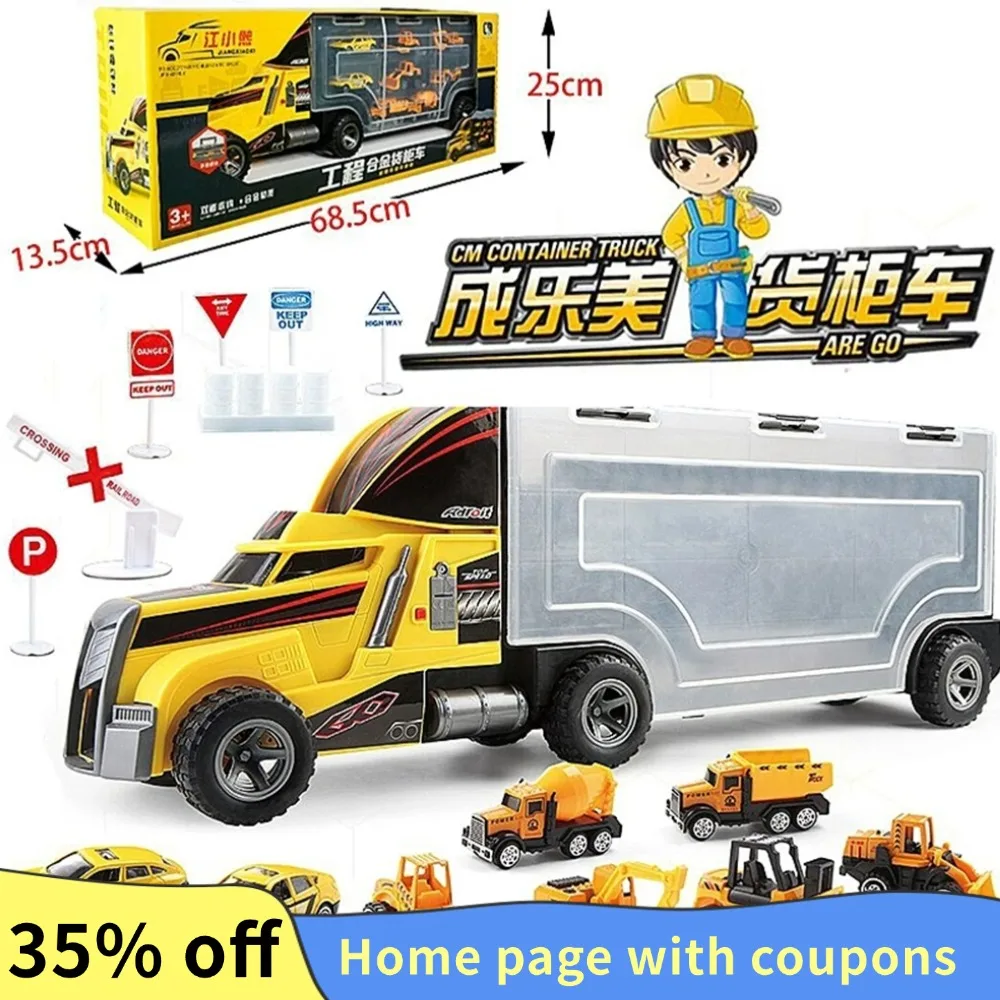 1/64 Brandweerwagen Set Willekeurig Verzenden Legering Speelgoed Motorvoertuig Diecast Metaal Model Tiener Volwassenen Gift