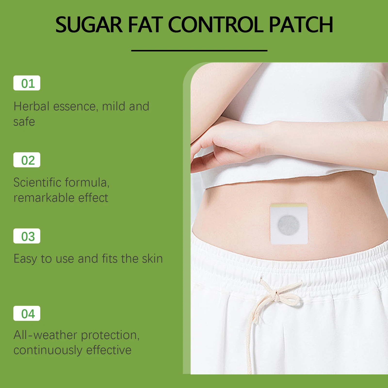 Plastry na obniżenie poziomu glukozy we krwi Kontrola poziomu cukru w krwi Spalanie tłuszczu Ulga w suchym ustach i głodzie Poprawa metabolizmu Naklejki modelujące sylwetkę