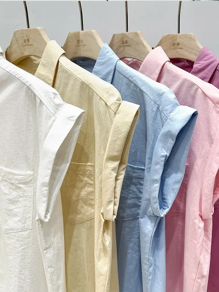 Nueva camisa de manga corta para mujer de moda de estilo francés