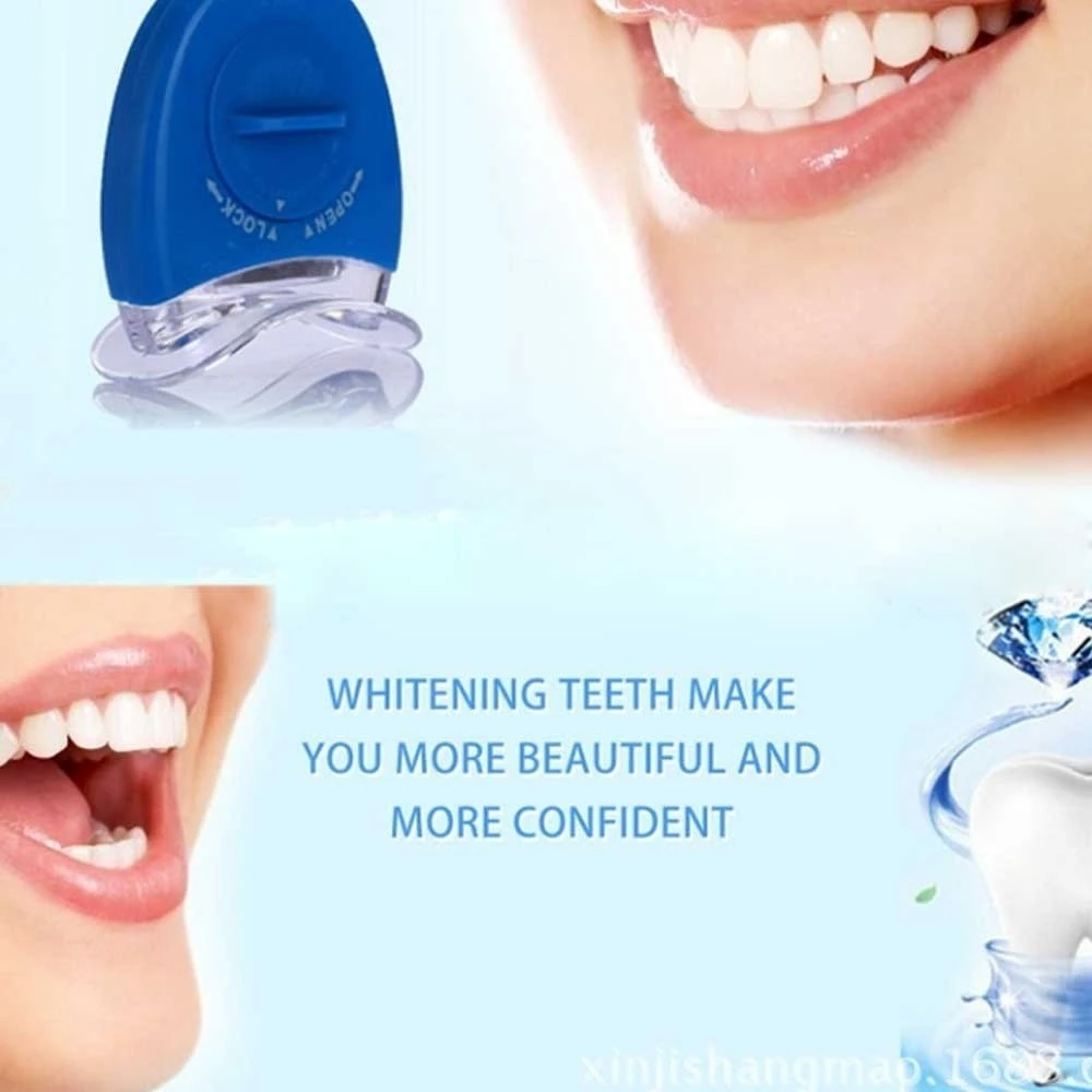 ไฟฟอกสีฟัน LED แสงฟอกสีฟันสีฟ้ - Teeth Whitening Uv Kit บทวิจารณ์และราคา
