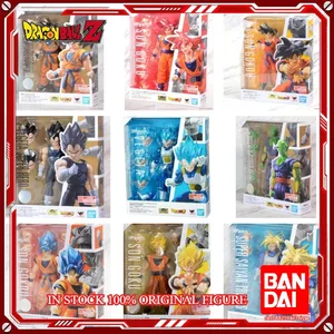 Bandai Dragon Ball original Z Shfiguarts Super Saiyan God Blue Son Gokou shf Son Goku Blue Action Figura Modelo Juguetes 10 mejores ventas sh figuarts bootleg - №1