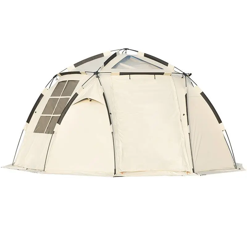 

spherical tent, vinyl outdoor camping dome, camping living room sun protection and rainstorm protection canopy awning