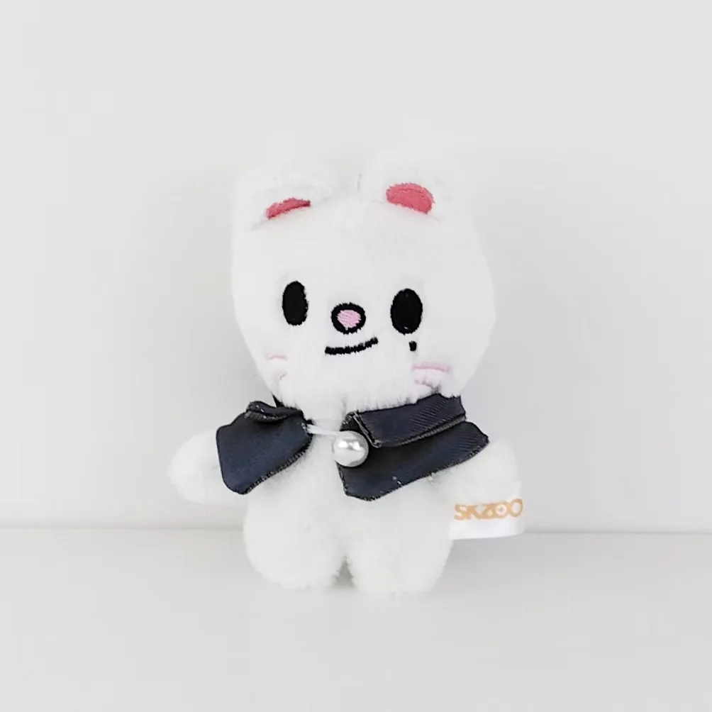 Nowy SKZOO Stray Children Pluszowy Brelok Zabawka Kreskówkowa Lalka Zwierzęca Mała Zawieszka Pluszowa Zabawka Zawieszka do Torby Prezent na Święta dla Dzieci