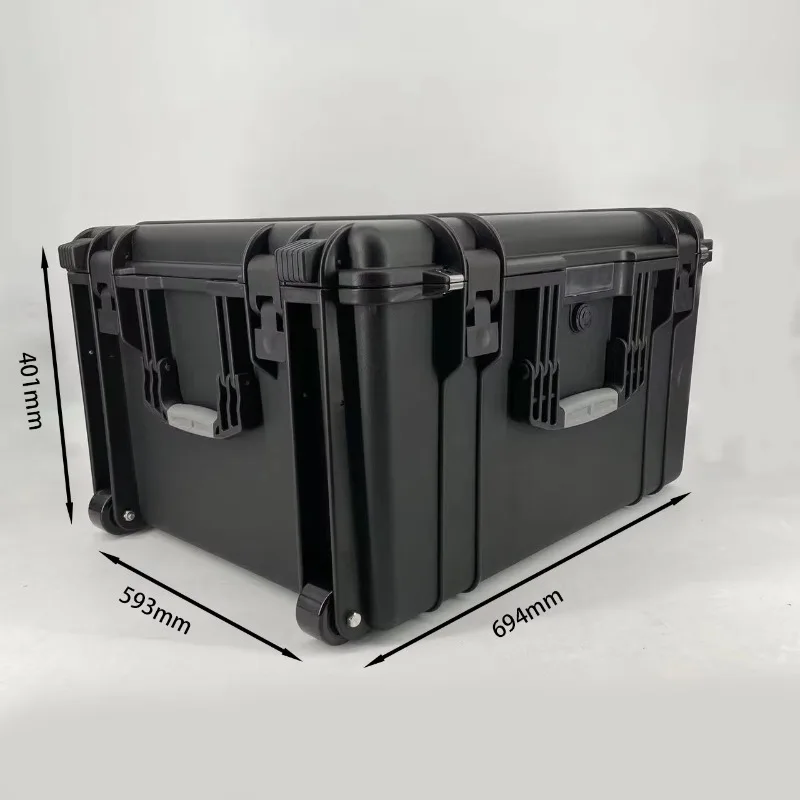 

DPC131-2 New Design Excellent Protection Instrument Storage Waterproof Plastic Tool Case With Pull Rod and Wheels
