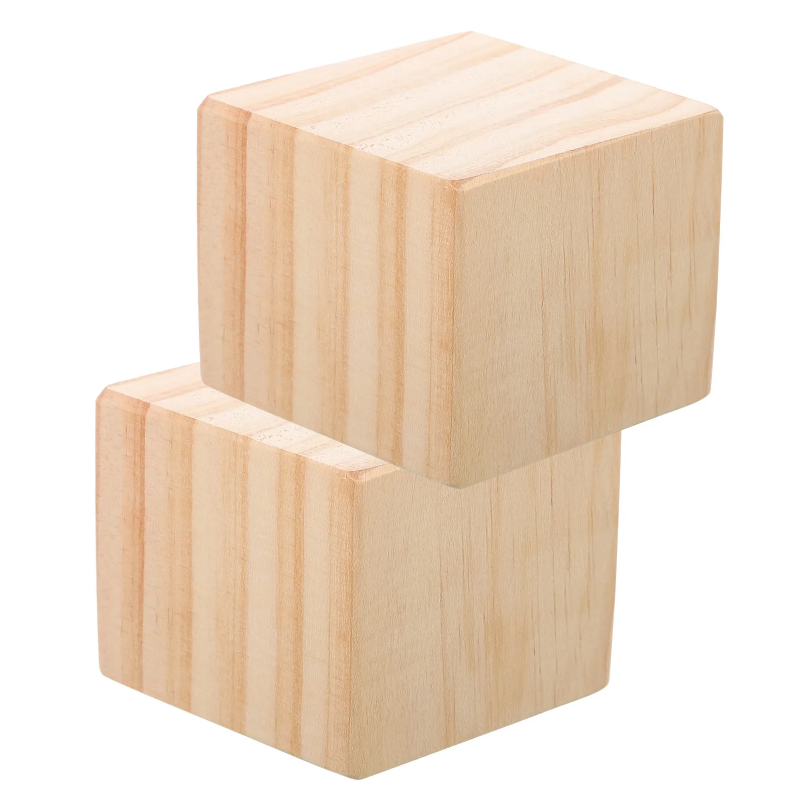 

2pcs 6x6x5cm Furniture Risers for Table Stable Anti-Slip Heightening Pads Sofa Lifts Desk Raisers Blocks Table