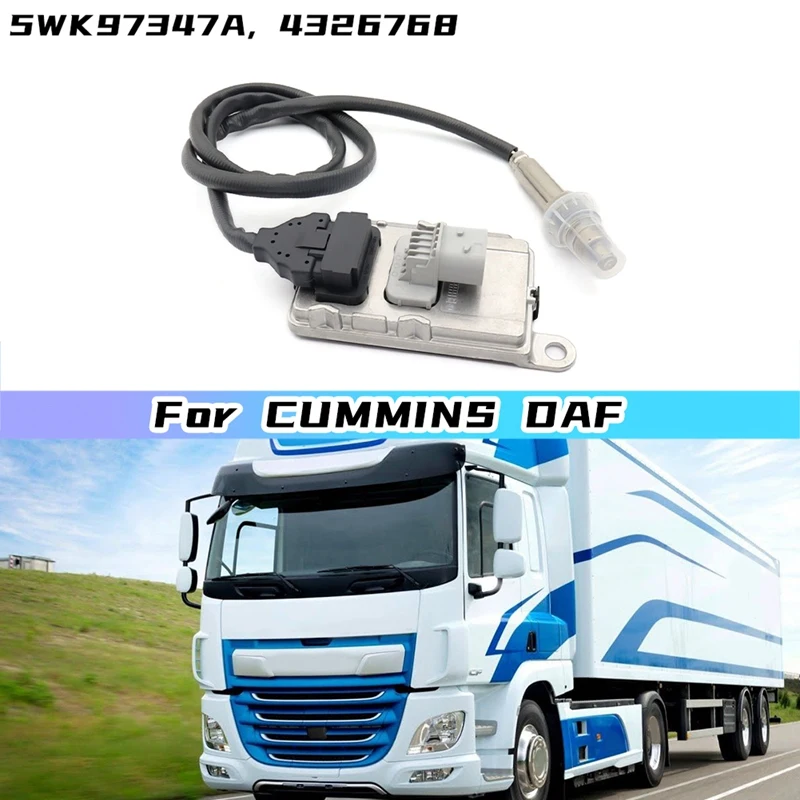 

24V Nitrogen Oxide Nox Sensor For CUMMINS DAF Spare Parts Accessories Parts 5WK97347A, 4326768