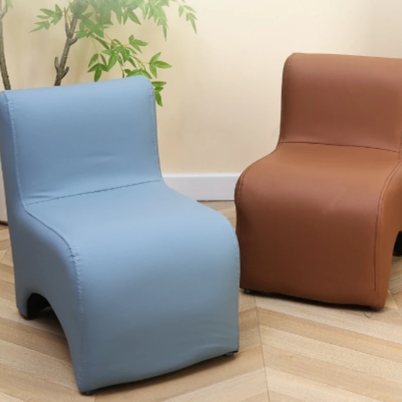 Poltrona per divano per bambini, sedile per asilo nido e sgabello da lettura per cartoni animati con schienale per uso in aula, sala giochi e piccoli spazi