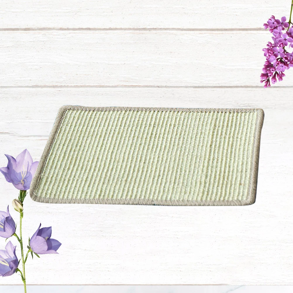 

Creative Cat Sisal Mat Scratching Board Claw Grinder Cushion Training Indoor Exercise Sleep Eco-Friendly Space Saving Pet