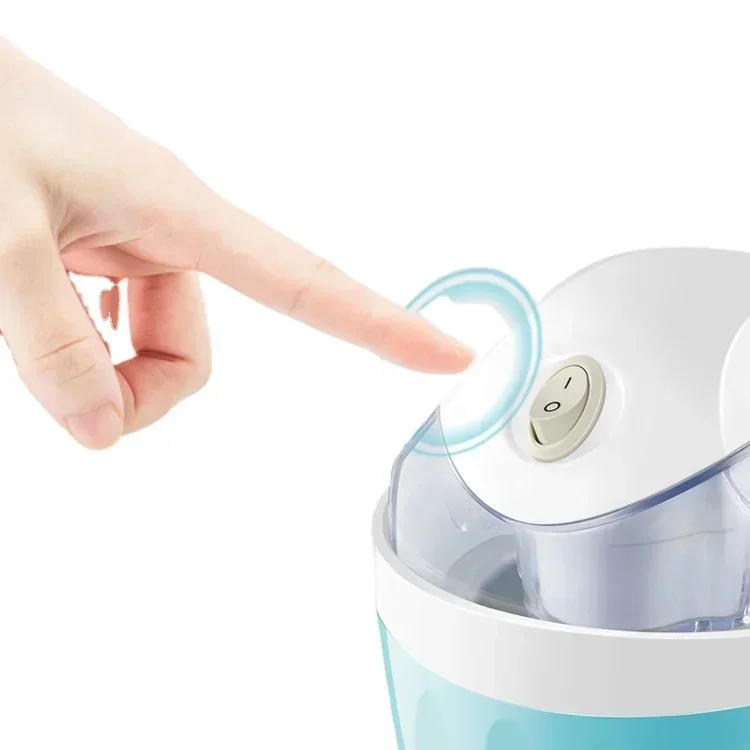 

Hot Sale Hot Pink Color Food Grade Cheap Customized Logo Popular Design Ice Cream Maker