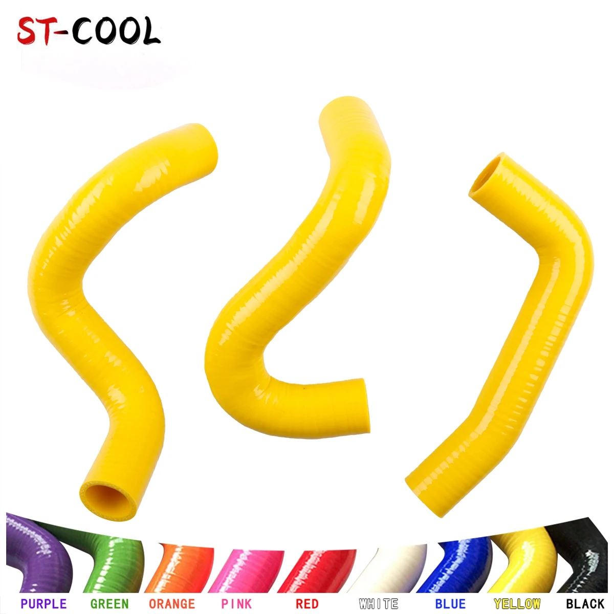 

For Toyota Corolla Altis 3ZR-FE / RAV4 (ZXA30/35) 3ZR-FAE Silicone Radiator Hoses Tubes Kit Piping 3Pcs 10 Colors