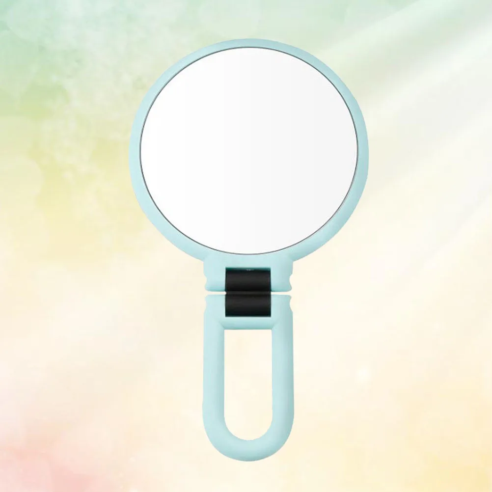 Verlichte make-upspiegel 15x vergroting Vintage kunststof frame Glad galvaniseren Krasbestendig voor slaapkamerbadkamer