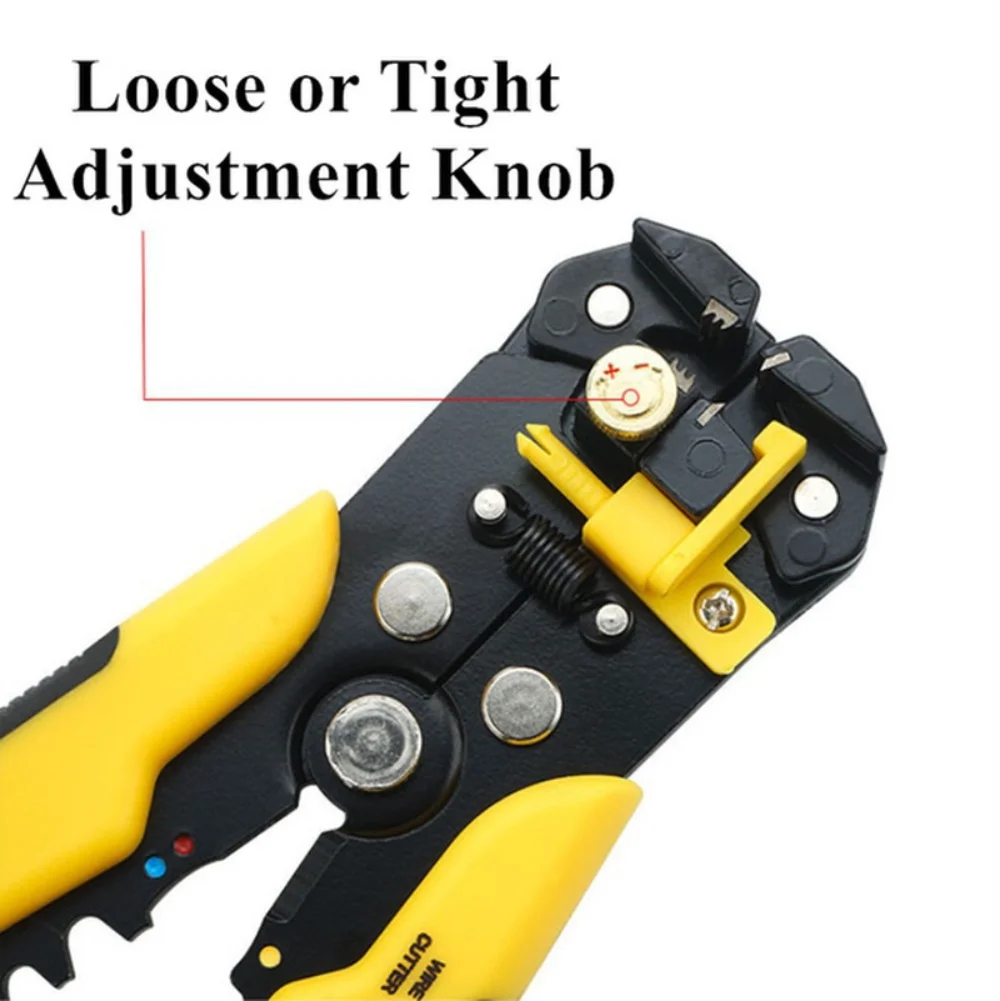 Non-slip Crimper Cable Cutter Automatic Wire Stripper Multifunctional Stripping Tools Crimping Pliers Terminal 0.2-6.0mm² Tool