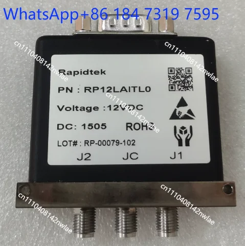 RF Coaxial Switches DC-18GHz SMA SPDT Latching 12VDC 50ohms TTL RP12-LA0TL0 RP12-LAITL0 RF microwave switch