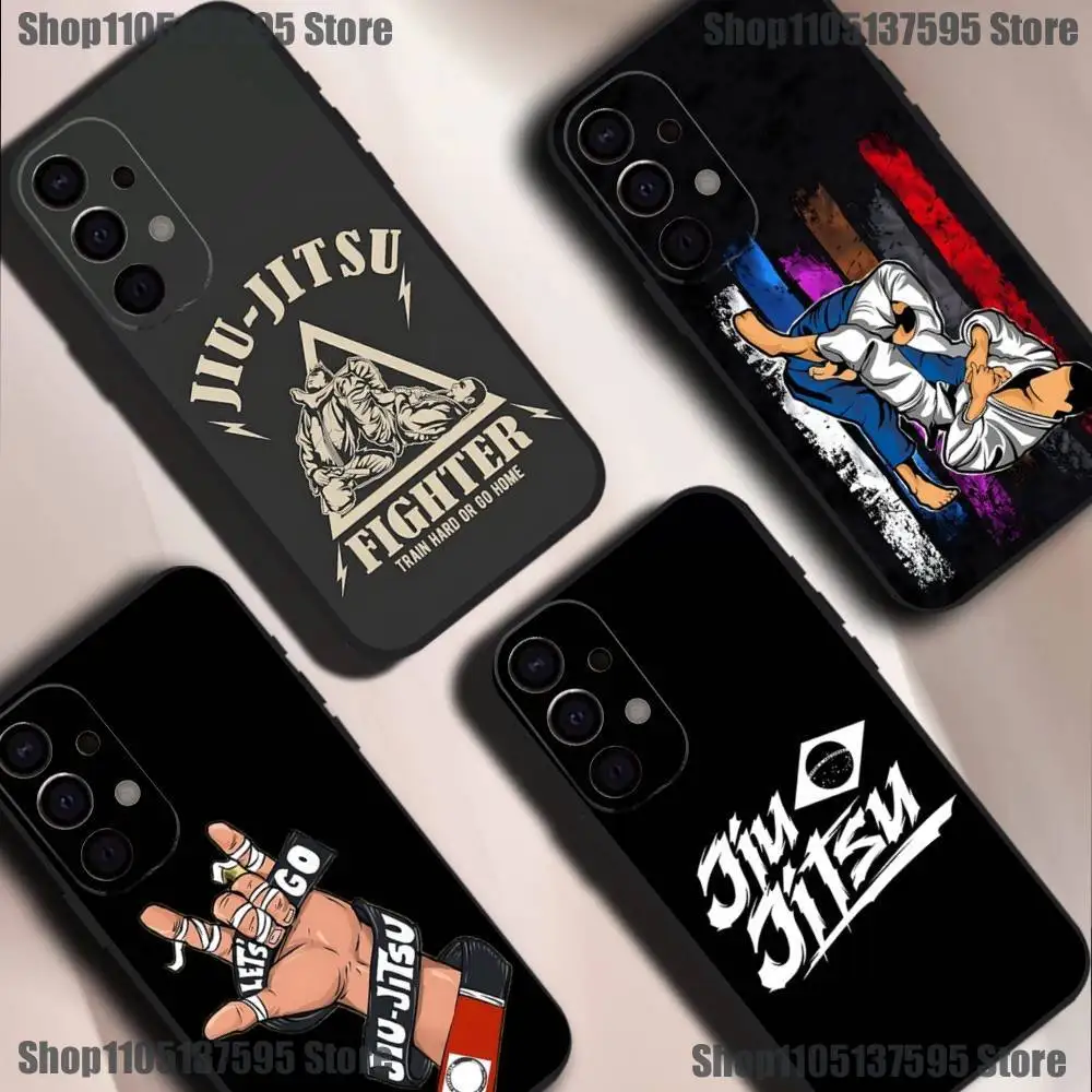 

BJJ Brazilian Jiu Jitsu Phone Case For Samsung S25,S24,S21,S22,S23,S30,Ultra,S20,Plus,Fe,Lite,5G Black Cover