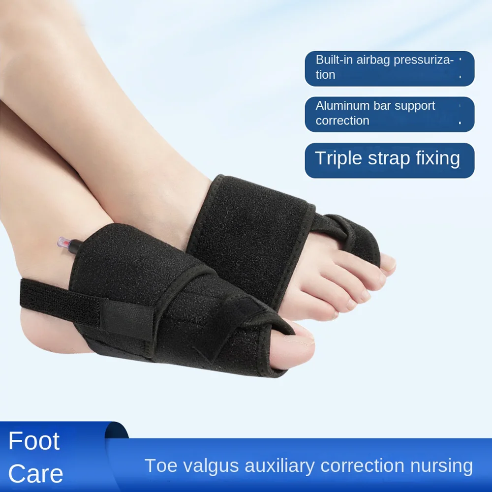 

1 Pair Hallux Valgus Correction Strap Adjustable Spring Support Correction Strap Foot Strap Protector Fixed Sports Safety Belt