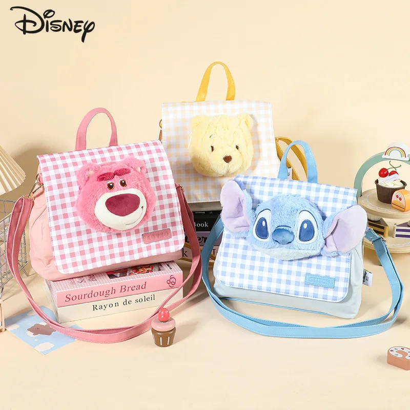 

Disney New Women's Shoulder Bag Fashion High Quality Women's Shoulder Bag Cartoon Versatile Large Capacity Girl Shopping Bag