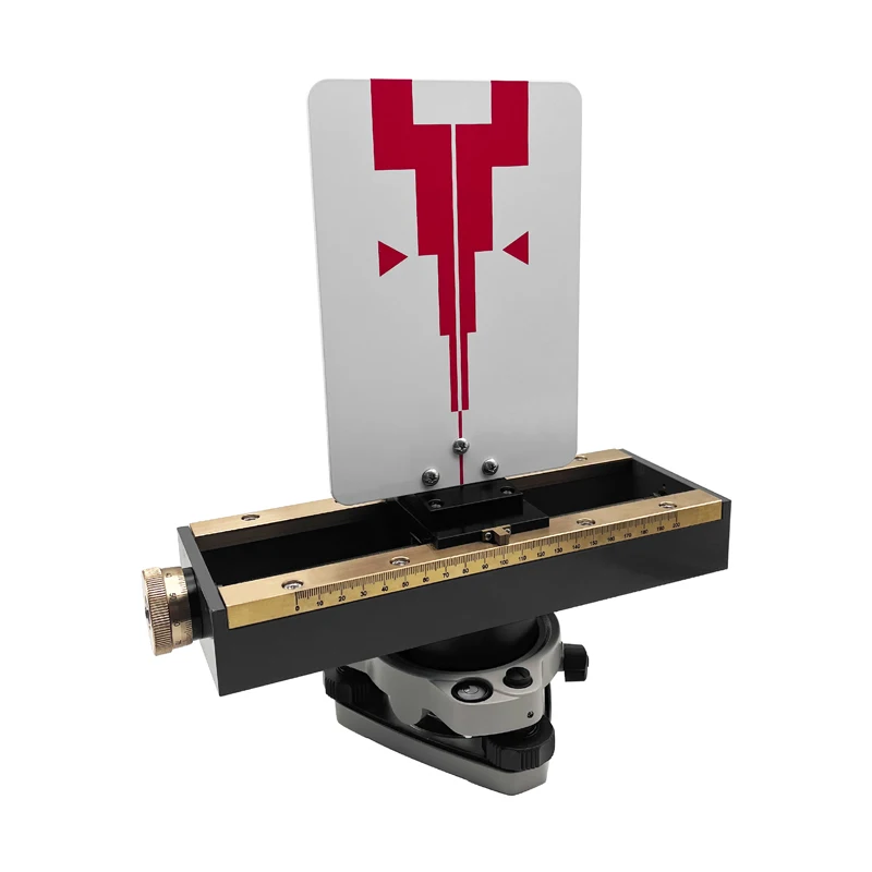 Bersaglio a prisma mobile TLF da 200 mm per rilevamento della deformazione orizzontale Accessorio per attrezzatura per rilevamento del barrage in metallo