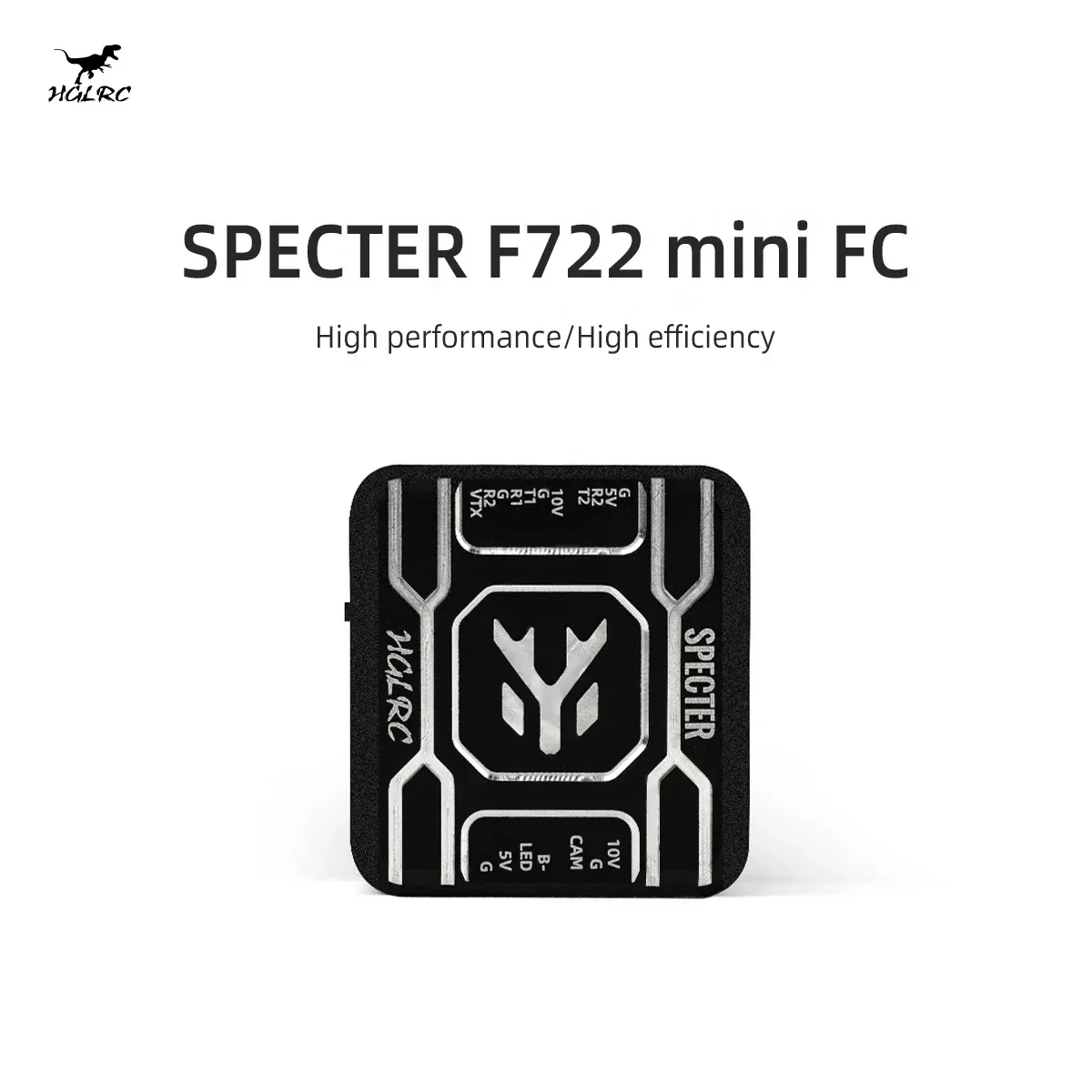 

HGLRC SPECTER F722 Мини-контроллер полета MPU6000 OSD BARO 16 МБ DUAL BEC 20X20 мм 2-6S для FPV дронов для фристайла
