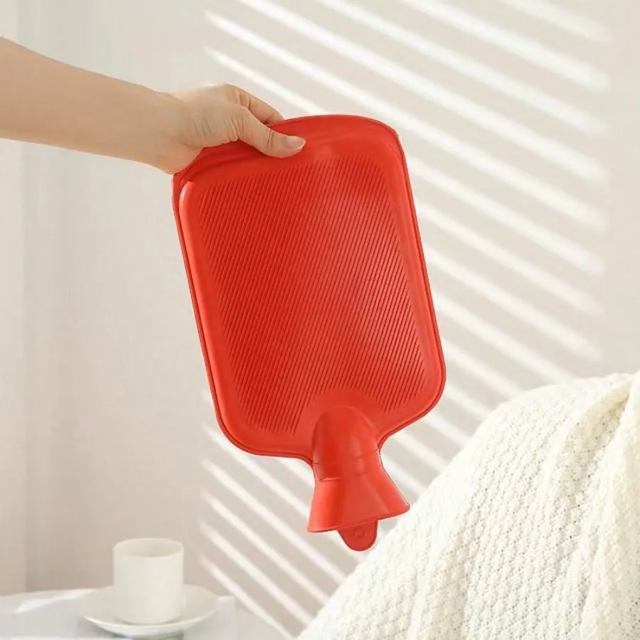 Rubber Water Injection Hot Water Bag Explosion Proof Warm Water Bag Inner Liner Winter Safety Anti Scalding Plush Warm Tool
