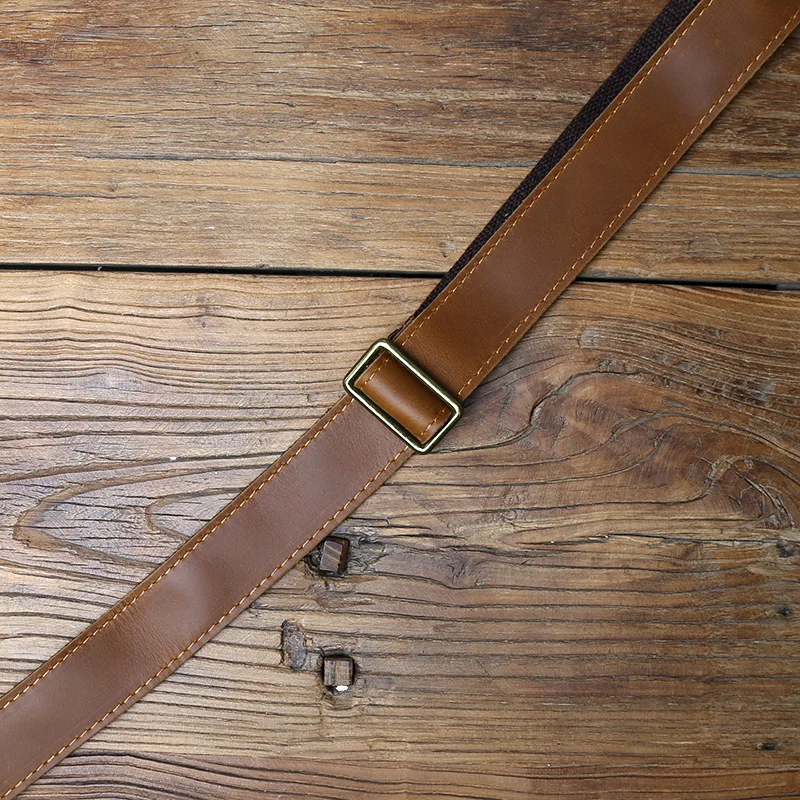 NZPJ Retro Echtleder Reisetasche Crazy Horse Leder Herren Handtasche Oberschicht Rindsleder Umhängetasche Tragbares Trolley Gepäck – Detail 11