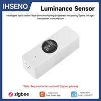 Tuya ZigBee Light Sensor Smart Home Illumination Sensor APP Linkage Control Brightness Detector Illumination Automation