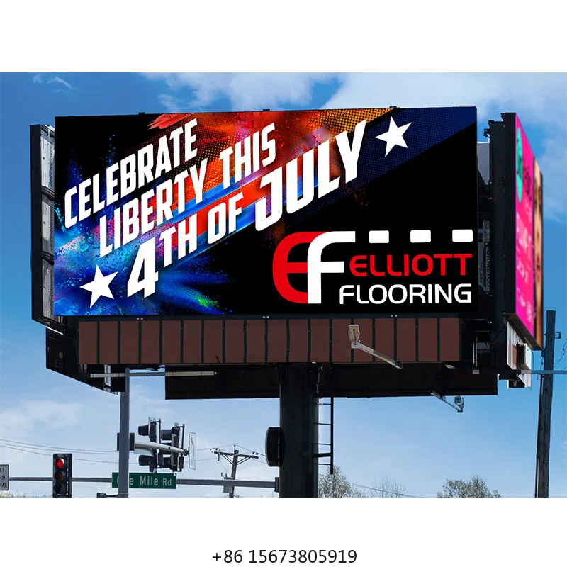 

Waterproof Pantallas Led Para Publicidad Exterior Large Digital Billboards Led Display Board Outdoor Led Screen for Advertising