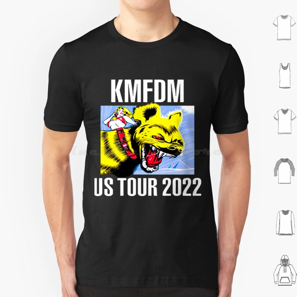 Kmfdm Us Tour 2022 T Shirt 6xl Cotton Cool Tee Kmfdm Us Tour 2022