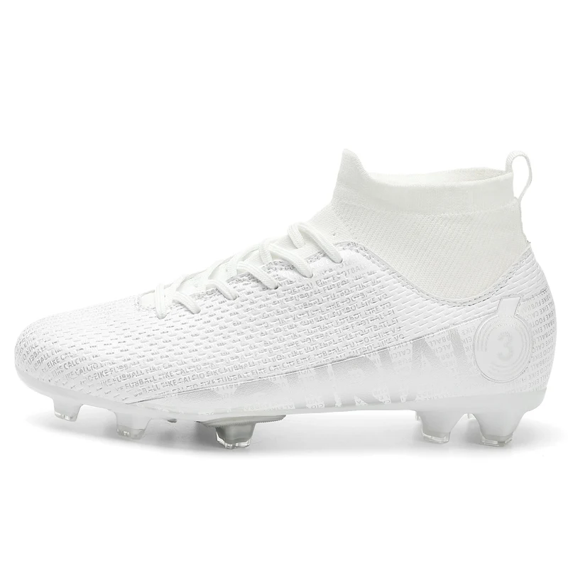 Männer Jungen Fußballschuhe Fußballschuhe Society Lange Spikes Fußballplatz Stollen Training Turnschuhe Sport Rutschfest Große Größe 47 48