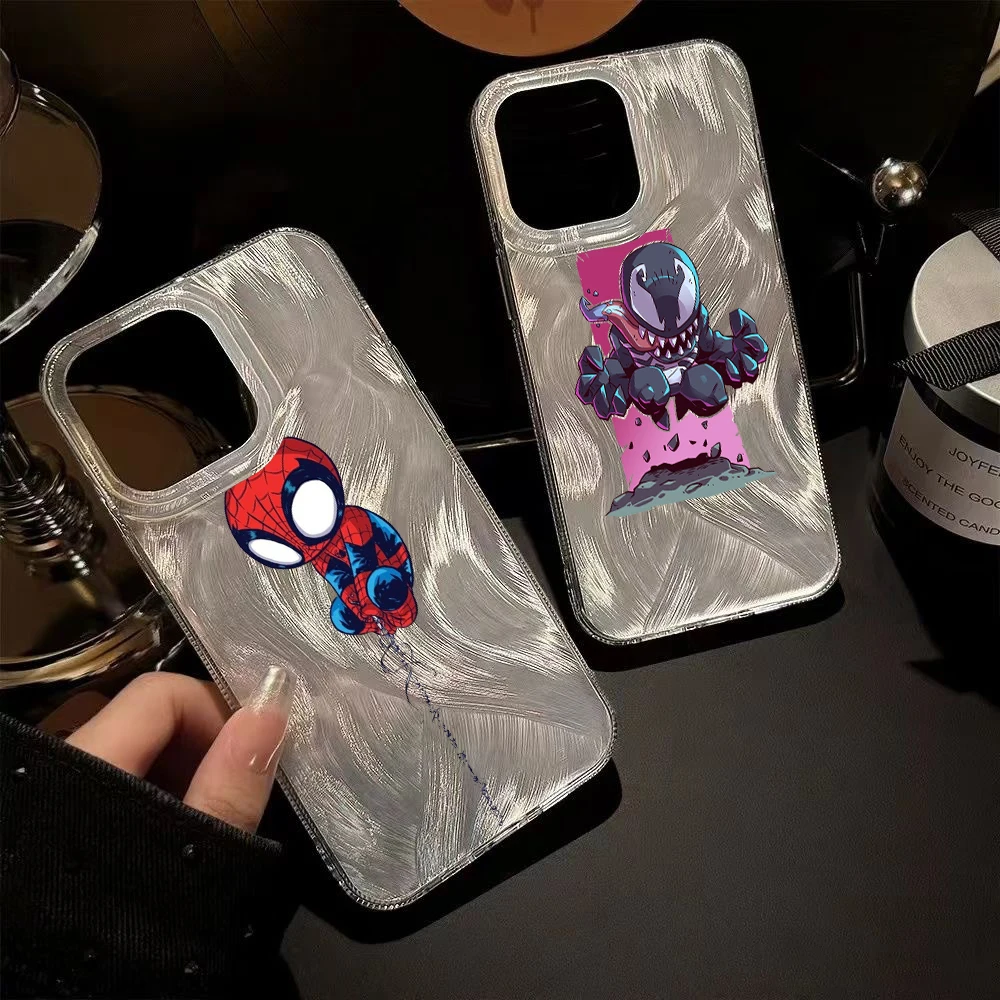 Leuke Spider-Man Marvel Telefoon Case VOOR OPPO RENO 6 6Z 5 5F 5K F25 F23 F21 F19 F17 F11 F9 F7 K10 FINDX3 LITE S PRO 5G