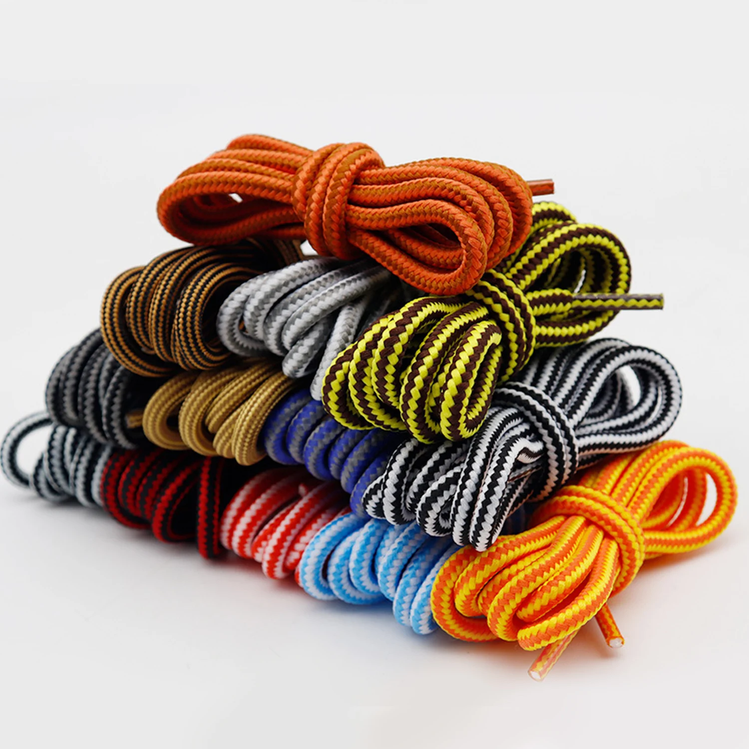 Lacets Ronds pour Chaussures de Bain, 200cm, Haut, Marche en Plein Air, Randonnée