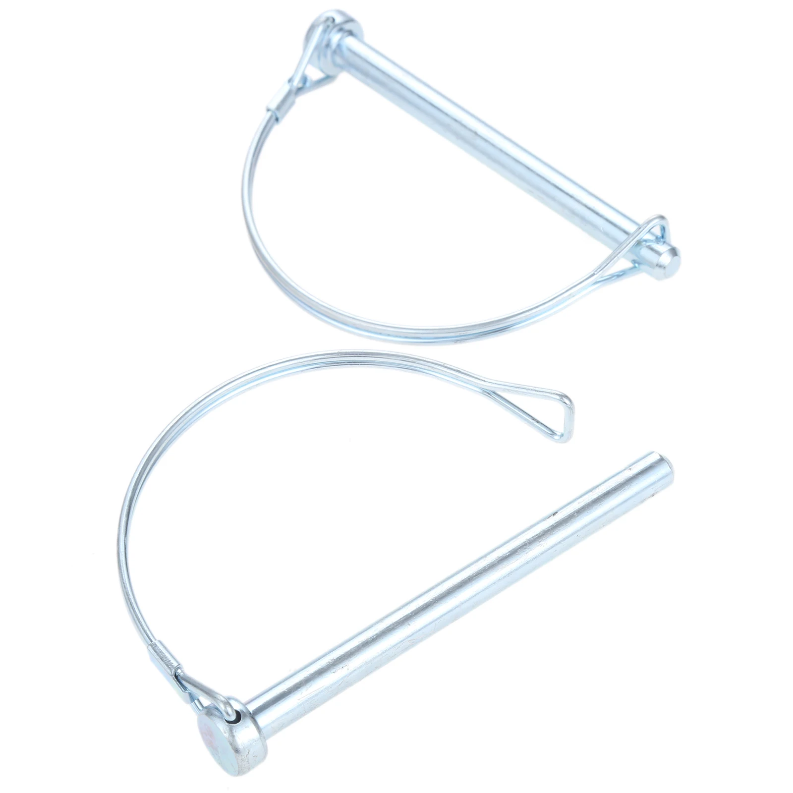 2PCS M8/M9/M10 Steel Coupler Safety Pin For Trailer Pintle Hooks Jack Legs Home Garden Lawn Hitch Tool Easy To Use Install