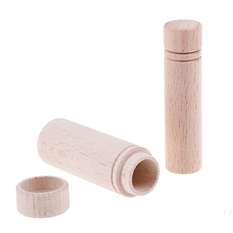 [YU]Needles Storage Case Wooded Container DIY Sewing Embroidery Pins Organizer