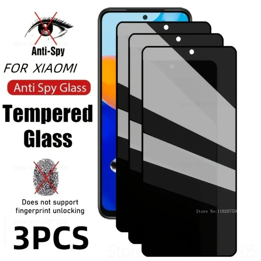 3Pcs Privacy Temper…