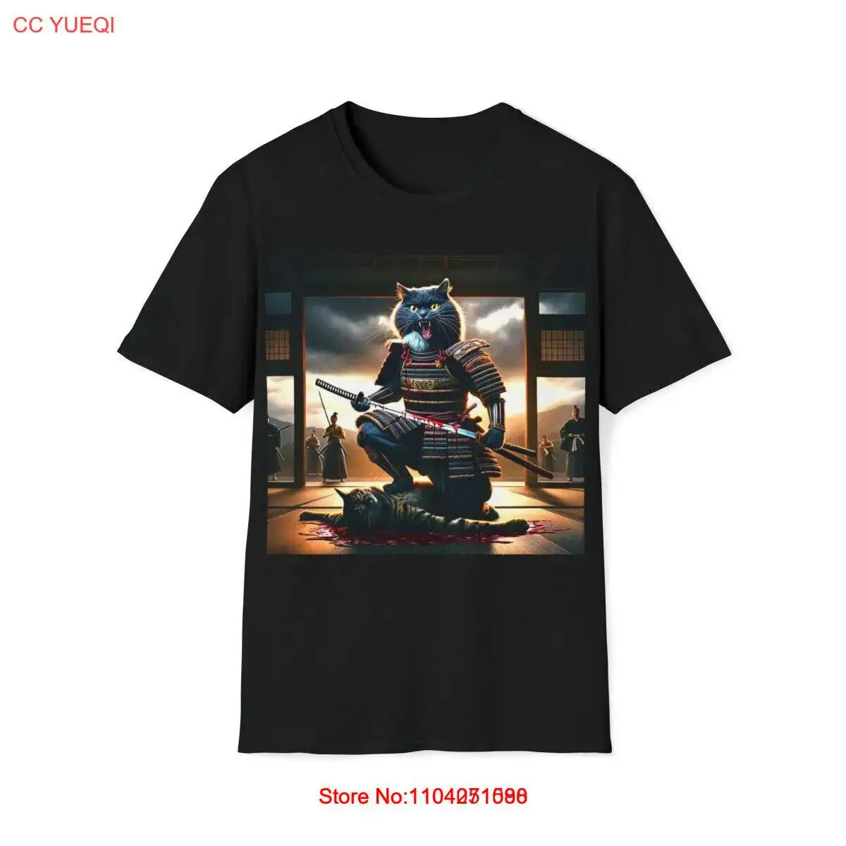 Ronin Cat T-shirt V2