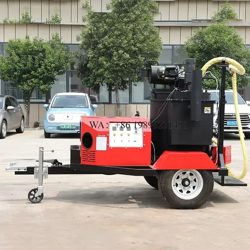 Wmwmnu for FURD Crack Sealing with Road Sealing Pump 200L Capacity Engine 6.6kW High Efficiency Cost
