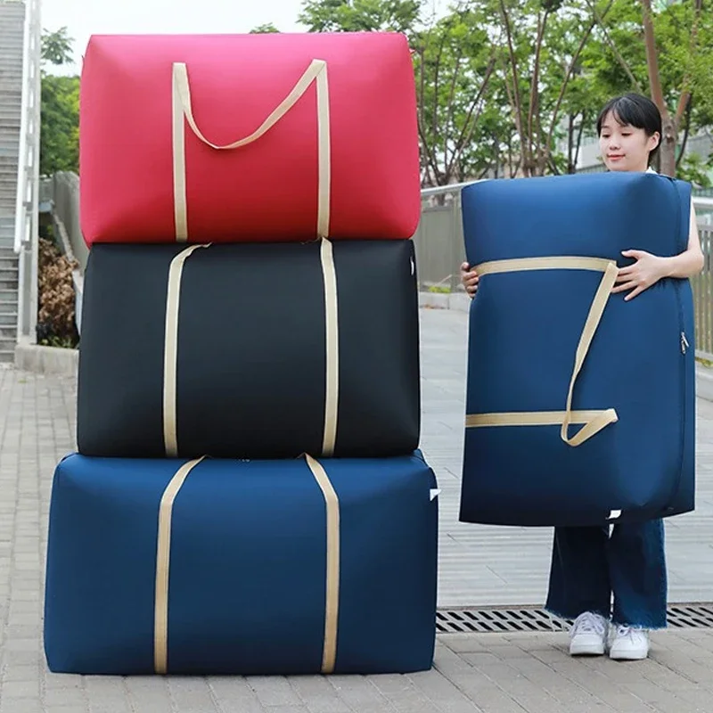

Extra Large Waterproof Moving Luggage Bags Outdoor Mobile Luggage Bag foldable luggage travel bagHome Storage PackingTool