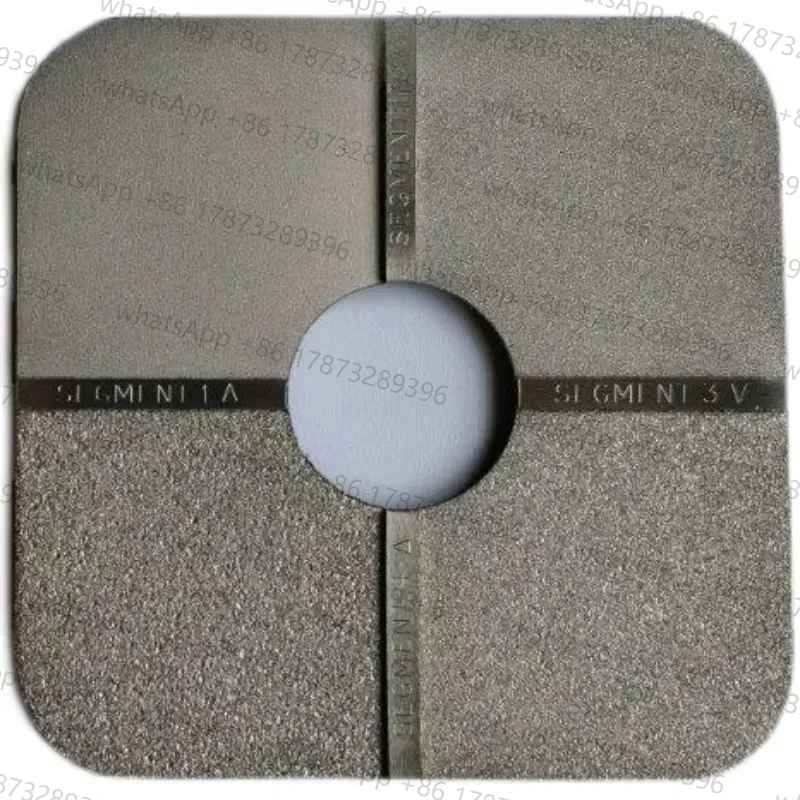 Gaoke SP125-G Rauheitsvergleichsplatte GRIT Sandstrahlvergleich Probe Elcometer E125-1