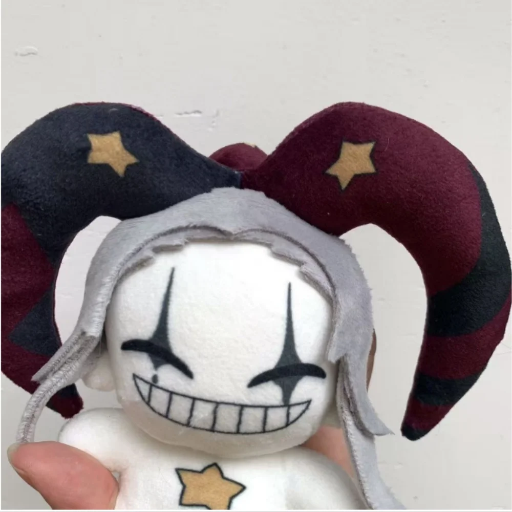 

New The Freak Circus Pierrot Cosplay 15CM Plush Doll Cute Anime Peripherals Toy Birthday Christmas Gift