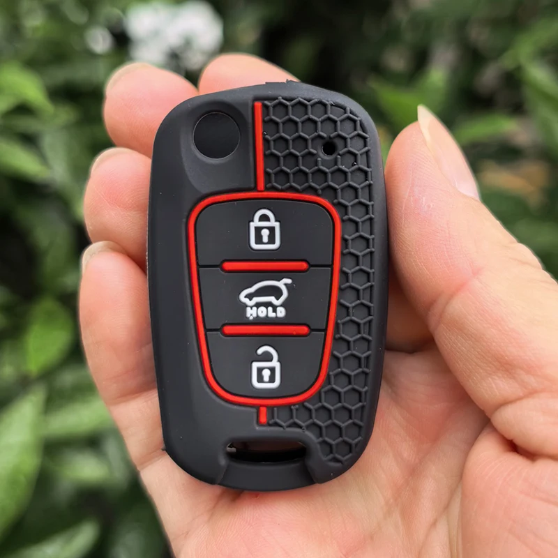 For Hyundai I20 I30 Ix20 Ix25 Ix35 Elantra Accent KIA Sportage Rio 3 Soul Optima Ceed Pro K5 K2 Pride Car Remote Key Case Cover view 2