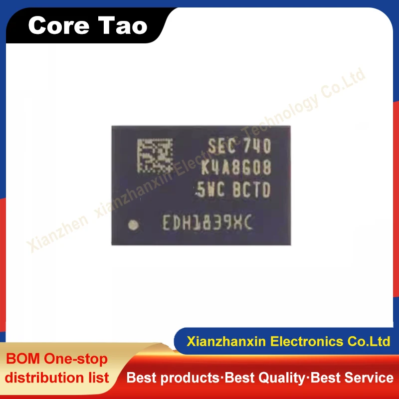 1PCS/LOT K4A8G085WC-BCTD K4A8G08 BGA78 Memory DDR SDRAM storage IC