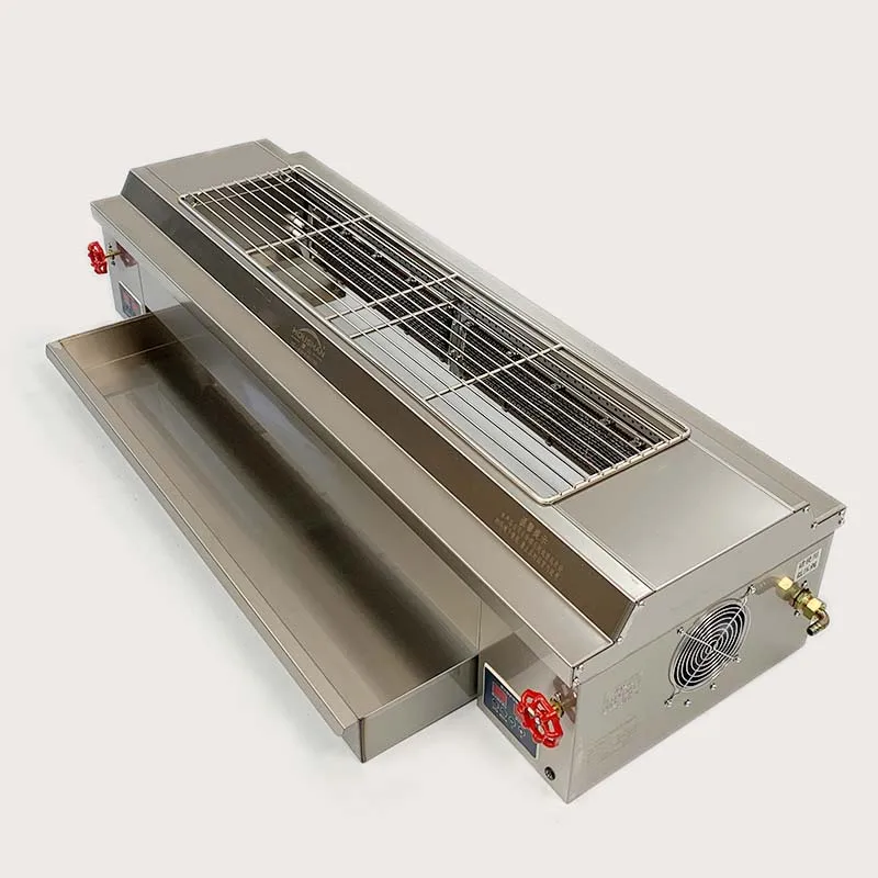 Series High-Temperature Flame-Out Protection Smokeless LPG/Natural Gas Barbecue BBQ Grill