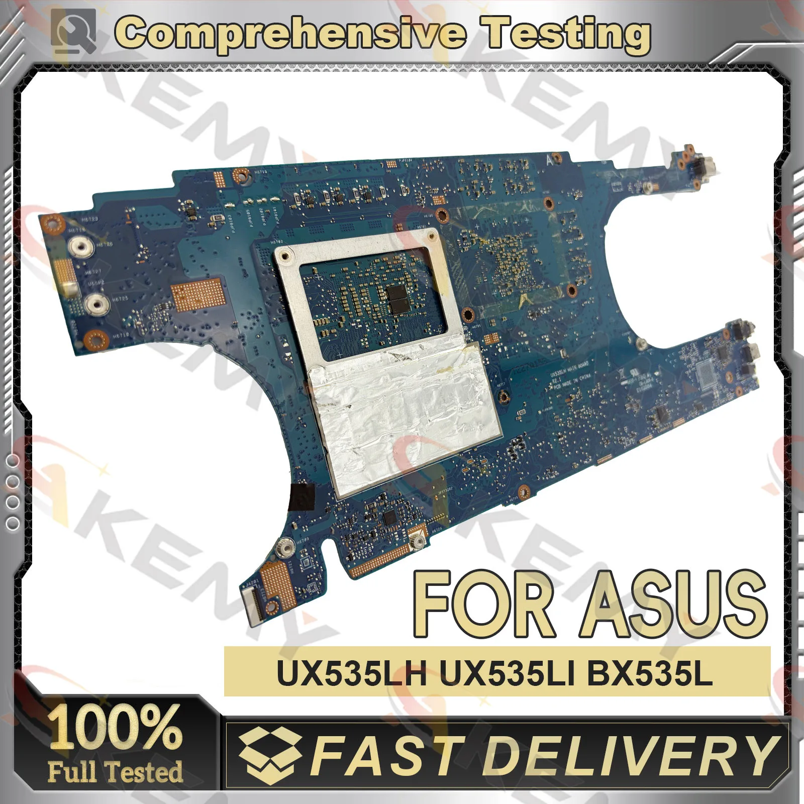 UX535LH Laptop Motherboard For ASUS ZenBook UX53Li BX535L UX53LH BX535LH Notebook Mainboard With 10th Gen i5 i7 100% Tested