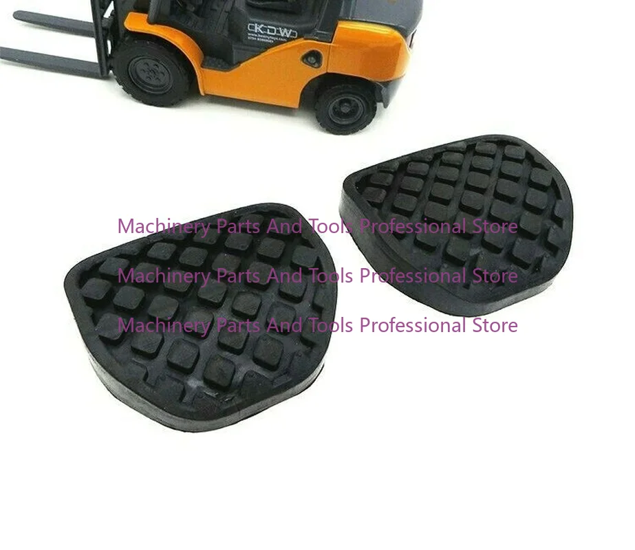 2PCS New Forklift Clutch Brake Pedal Foot Pad Rubber Mat For HELI HANGCHA Machine