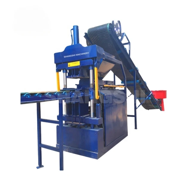 Automatic hydraulic press ecological bricks compressed earth blocks machines