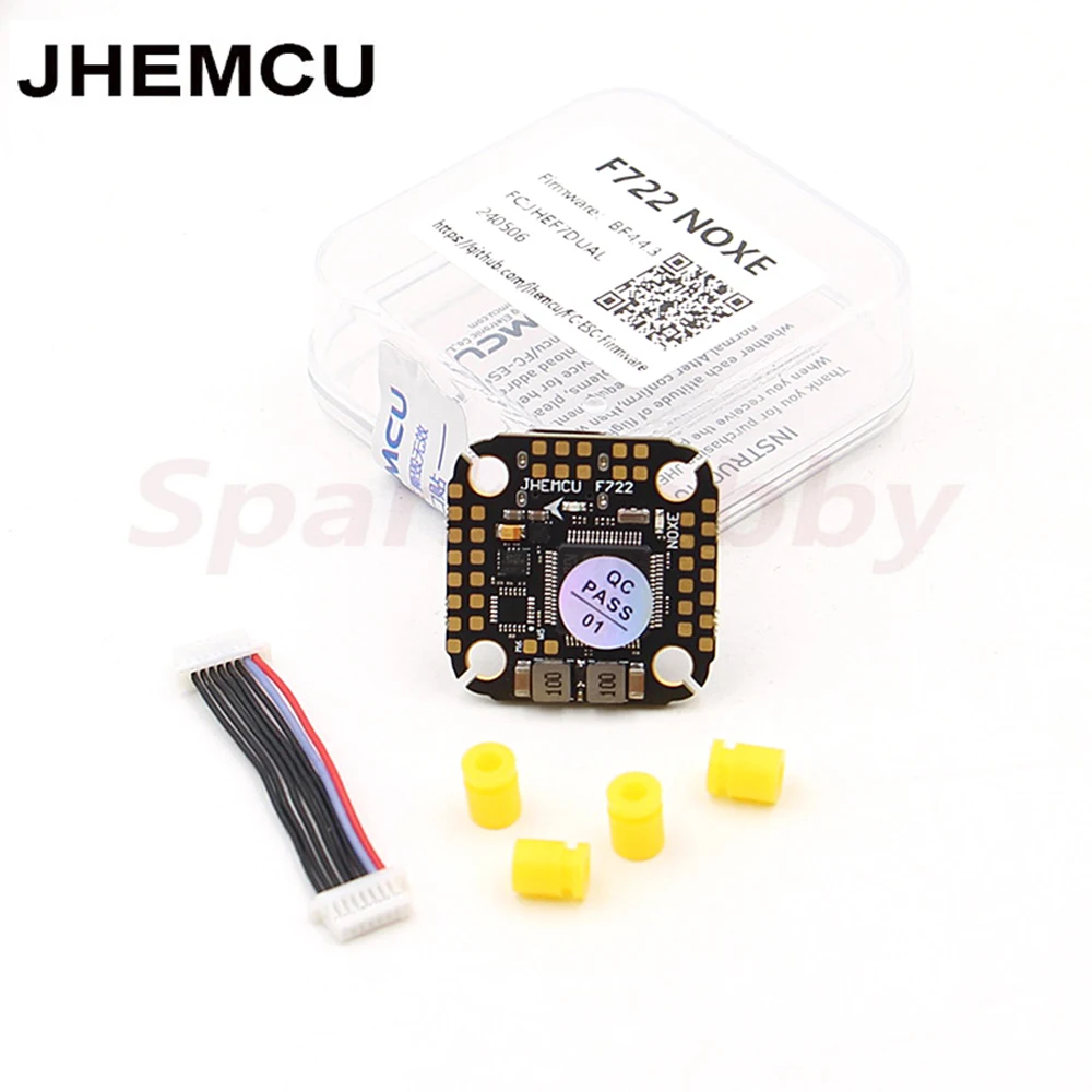 

JHEMCU F722 NOXE Контроллер полета 3-6S Lipo Встроенный OSD барометр 5 в 10 в BEC 16 Мб BlackBox 20x20 мм для радиоуправляемых FPV беспилотных летательных аппаратов