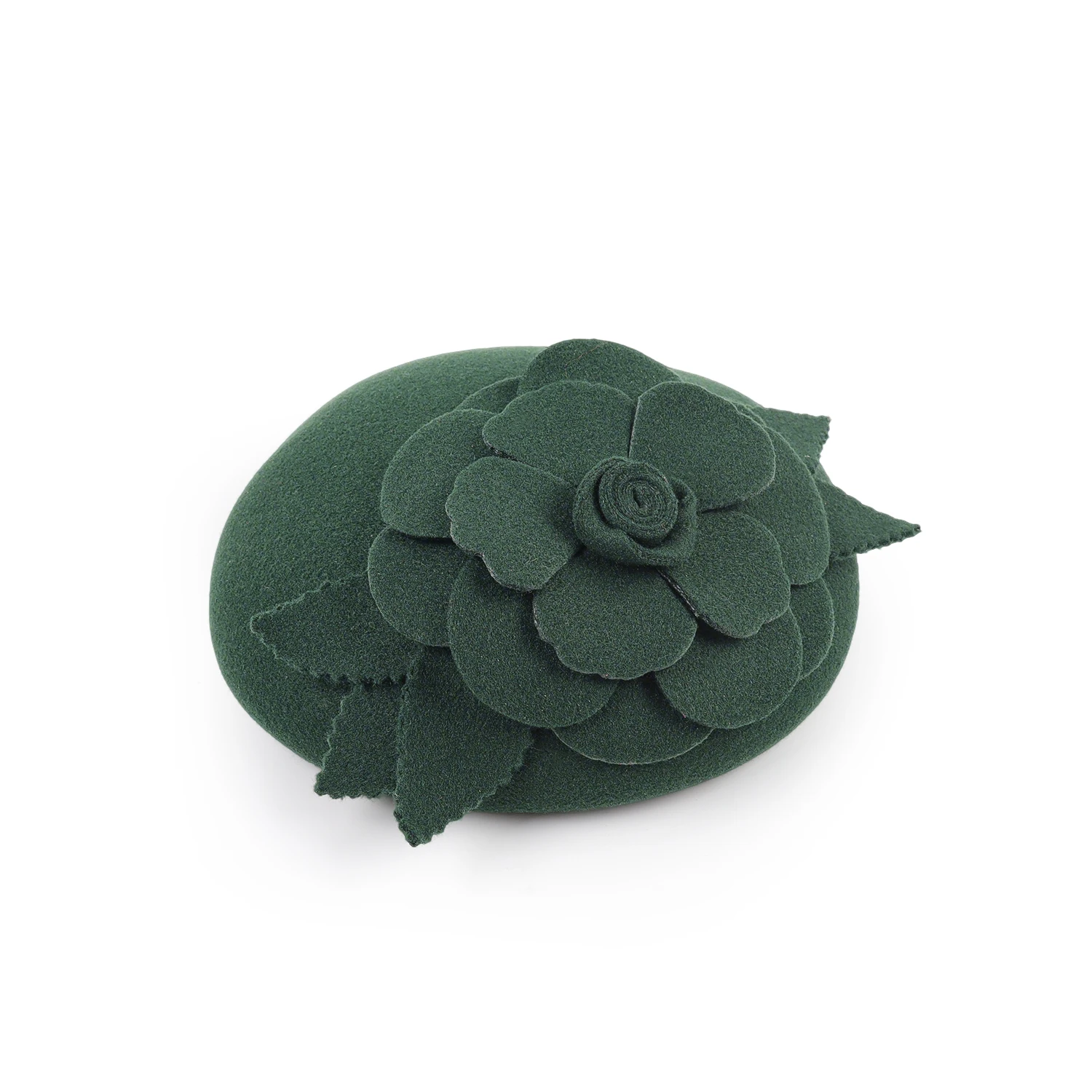 Elegante chapéu fedora moda luxo gorros 100% lã feltro chapéu fotografia flor boina newsboy bonés trilby feminino para senhoras wear